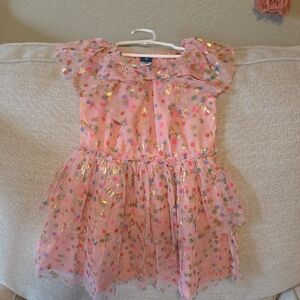 Old Navy Pink and Gold Kids Formal Dress